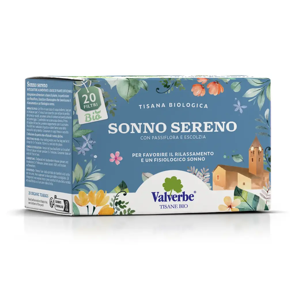 [TIS-0011] Sonno Sereno Infuso Bio 20 FLT 30g.