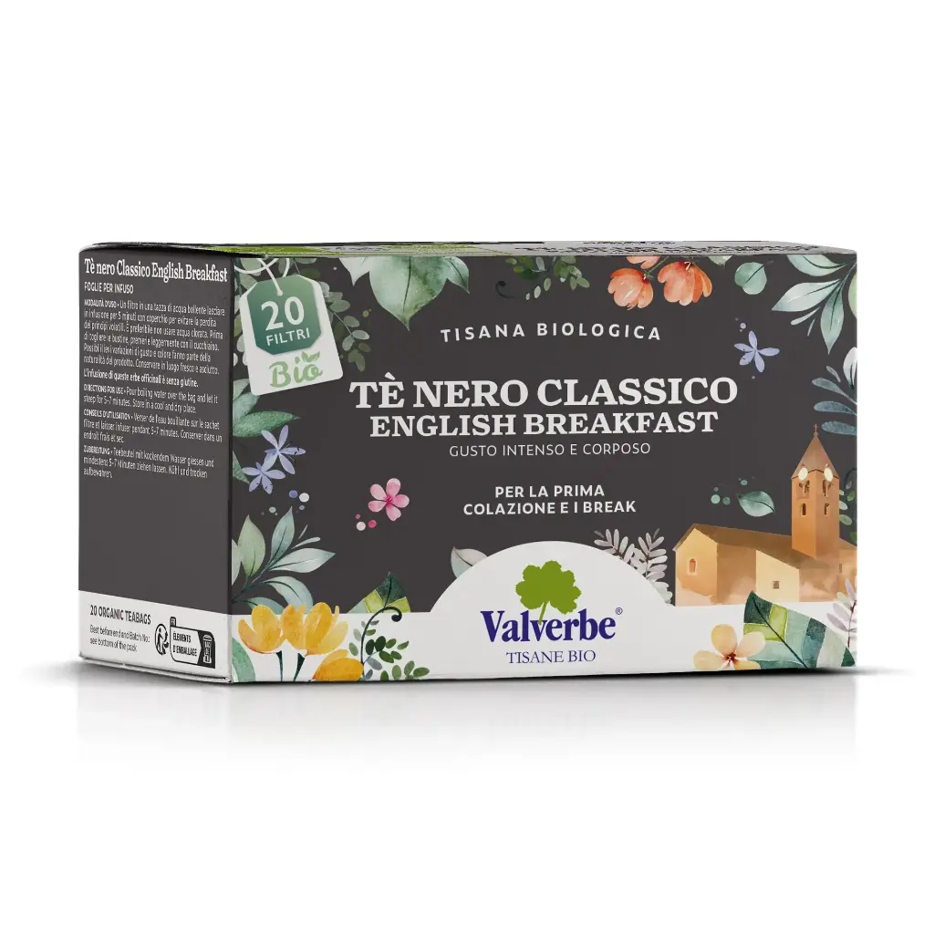 [TIS-0013] Té Nero English Breakfast Bio 20 FLT 30g.